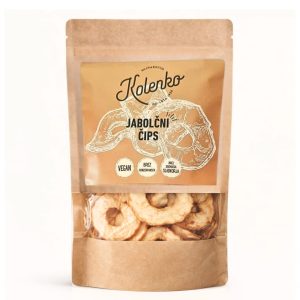 Hrustljavi jabolčni čips – zdrav prigrizek iz 100 % jabolk, brez dodanega sladkorja in konzervansov. Čisti okus narave v vsaki rezini.